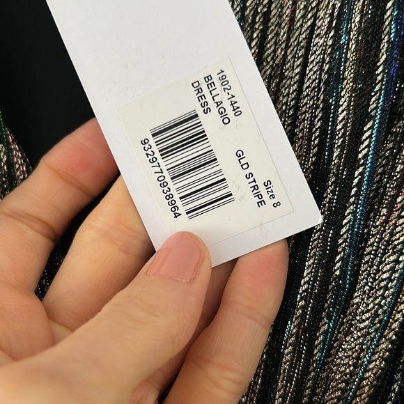 REBECCA VALLENCE Bellagio Midi Dress NWT sz.8 - Picture 8 of 10